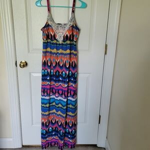 Red Camel Women’s Sundress with built in bra. Size M.